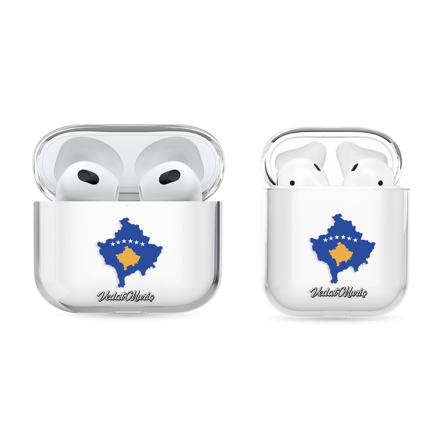 Airpods Hülle - Kosovo Flagge - 1instaphone