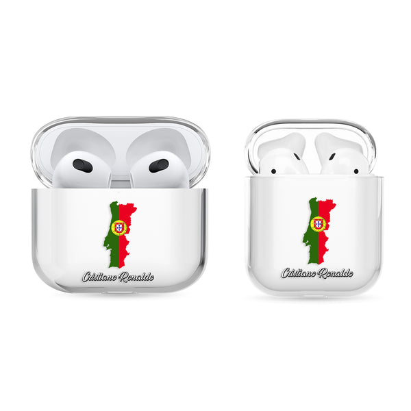 Airpods Hülle - Portugal Flagge