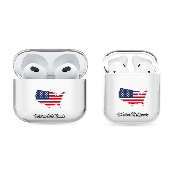 Airpods Hülle - United States of America ( USA ) Flagge