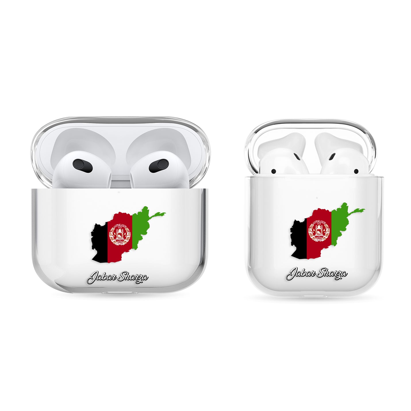 Airpods Hülle - Afghanistan Flagge