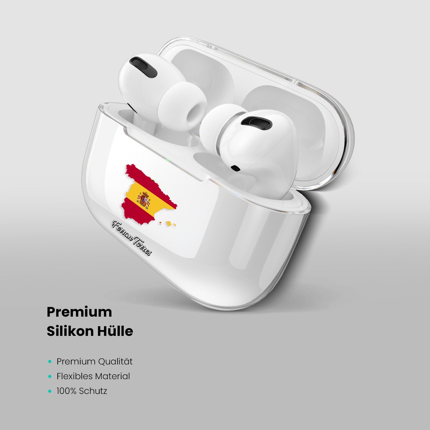 Airpods Hülle - Spanien Flagge - 1instaphone