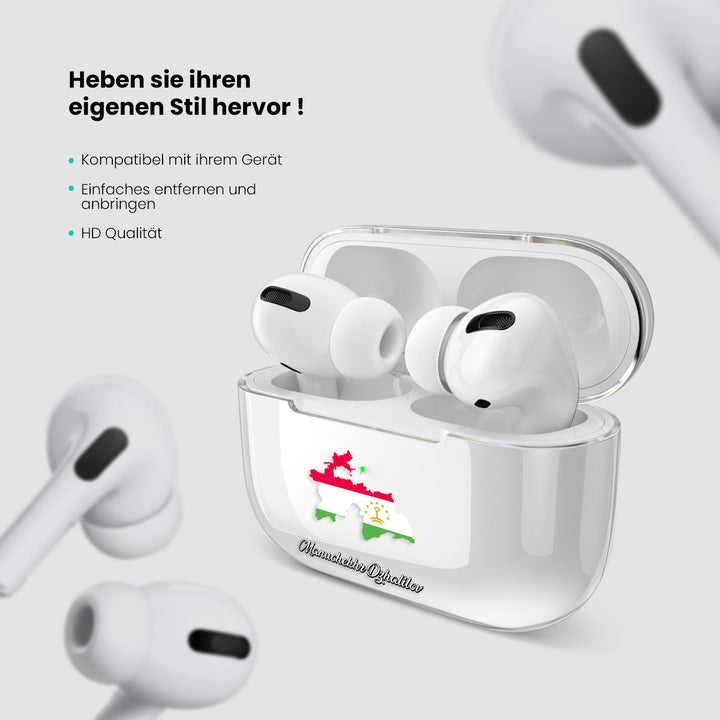 Airpods Hülle - Tadschikistan Flagge - 1instaphone
