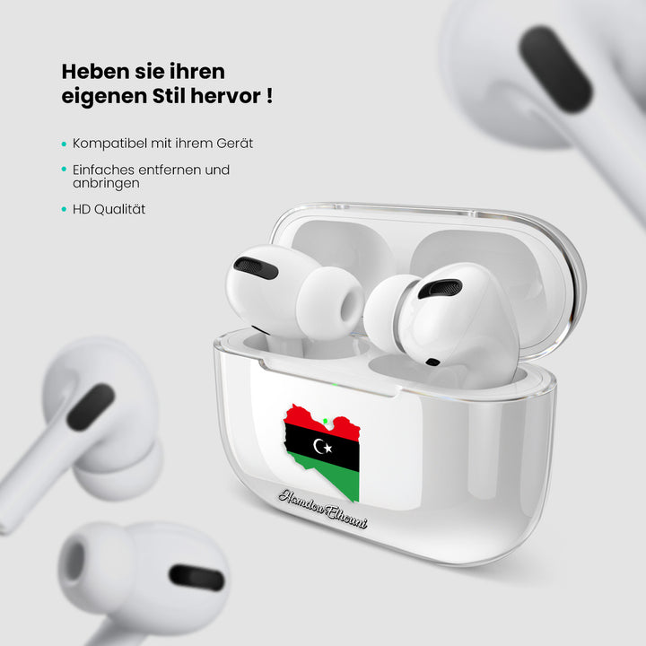 Airpods Hülle - Libyen Flagge - 1instaphone
