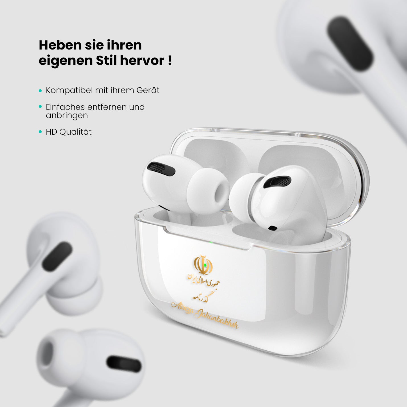 Airpods Hülle - Iran - 1instaphone