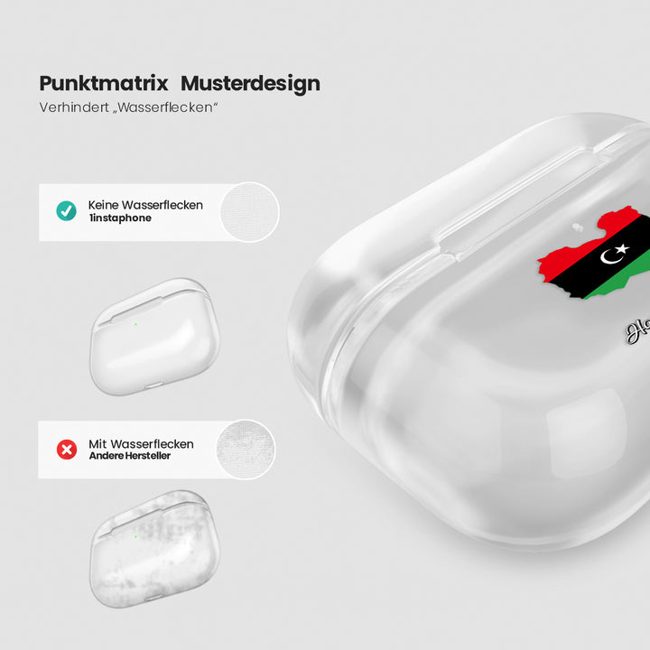 Airpods Hülle - Libyen Flagge - 1instaphone