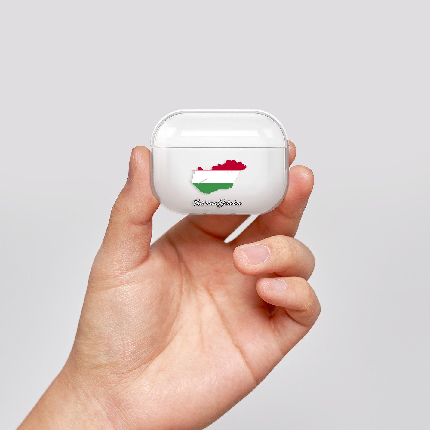 Airpods Hülle - Ungarn Flagge