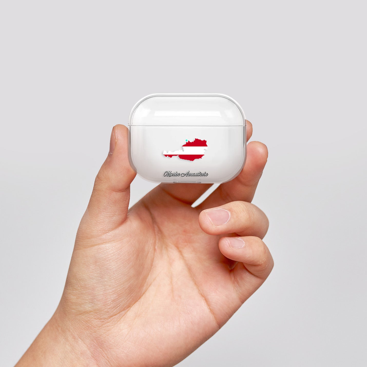Airpods Hülle - Österreich Flagge - 1instaphone