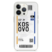 Handyhülle im Ticket Design - Kosovo - 1instaphone