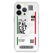 Handyhülle im Ticket Design - Palästina - 1instaphone