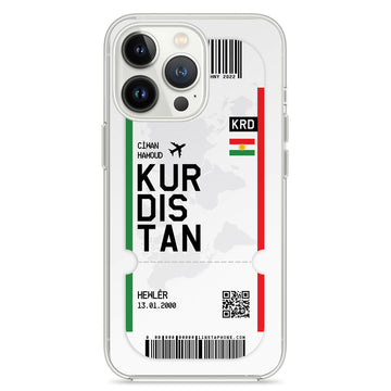 Handyhülle im Ticket Design