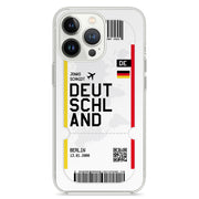 Handyhülle im Ticket Design - Deutschland - 1instaphone