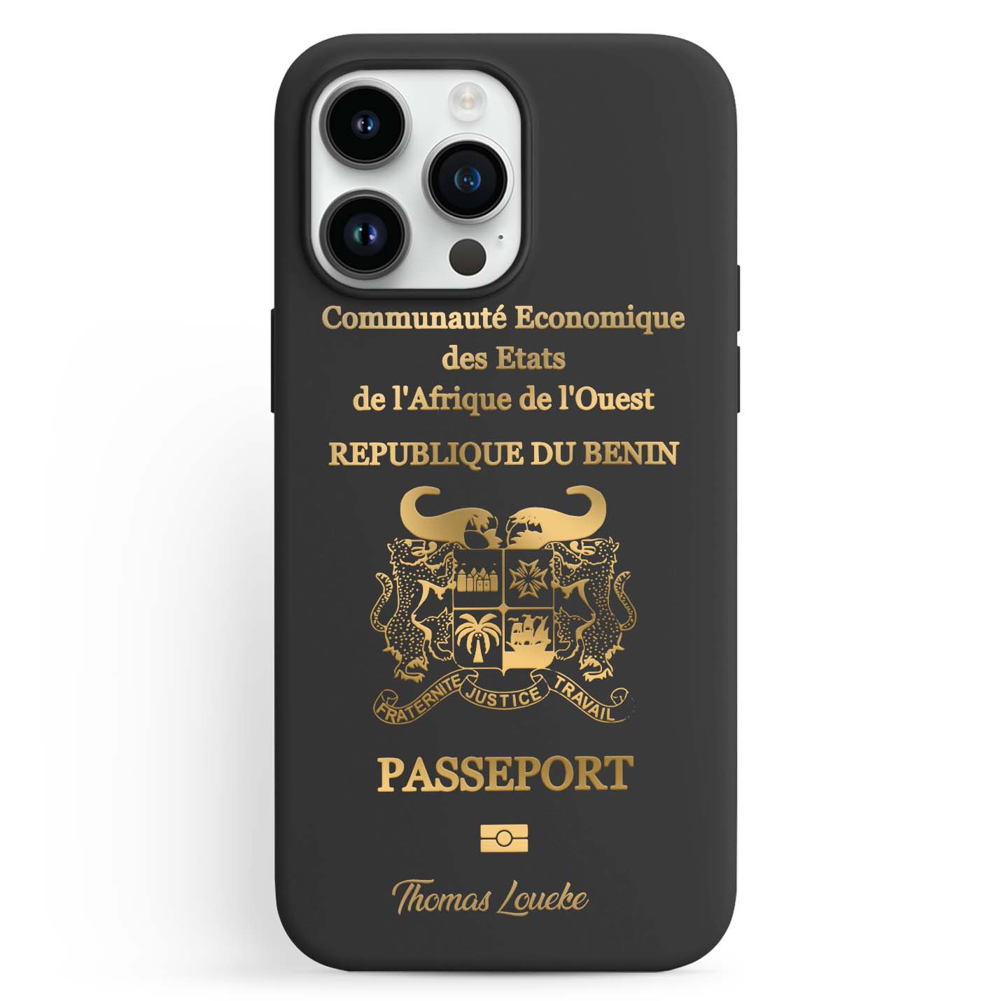 Handyhüllen mit Reisepass - Benin - 1instaphone