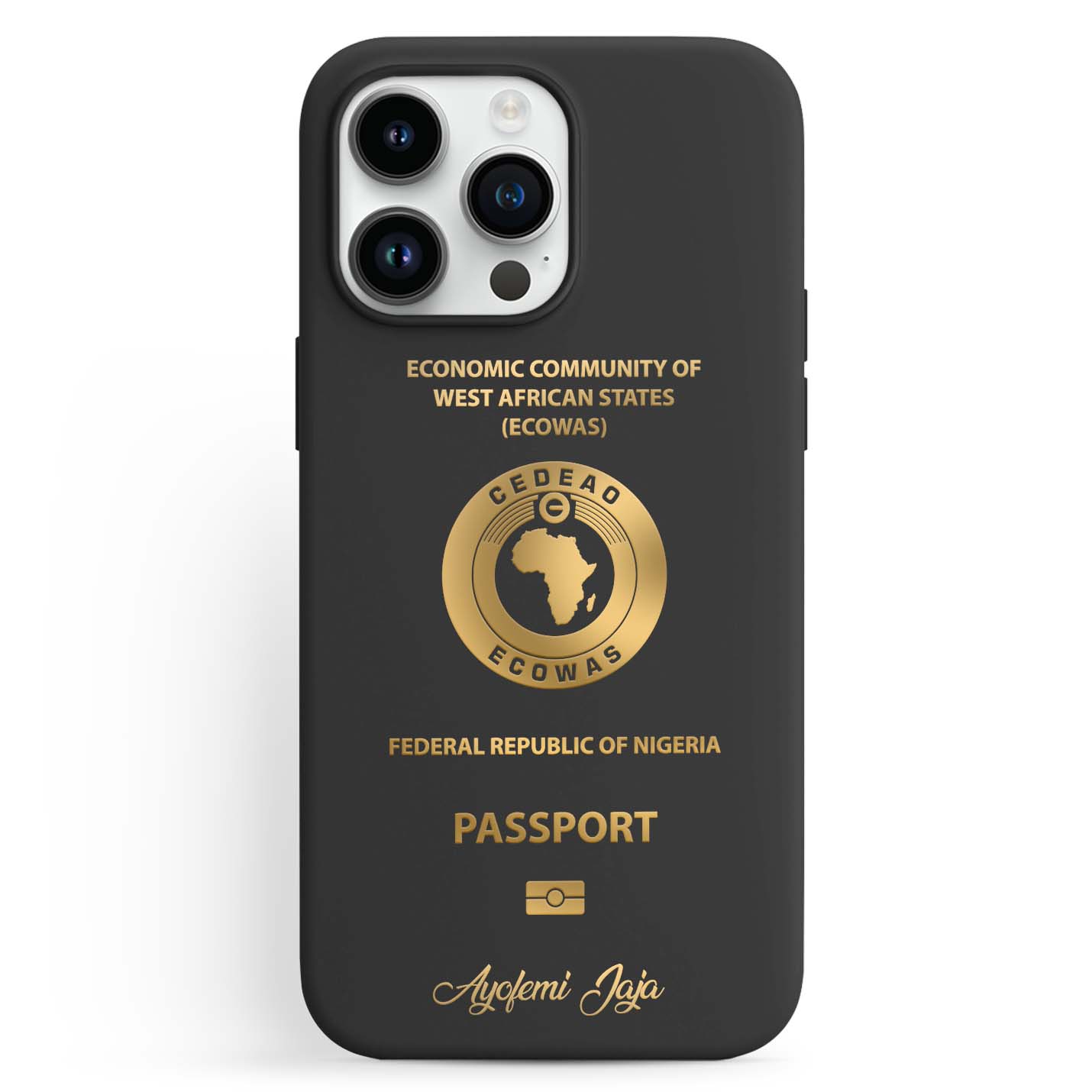 Handyhüllen mit Reisepass - Nigeria - 1instaphone