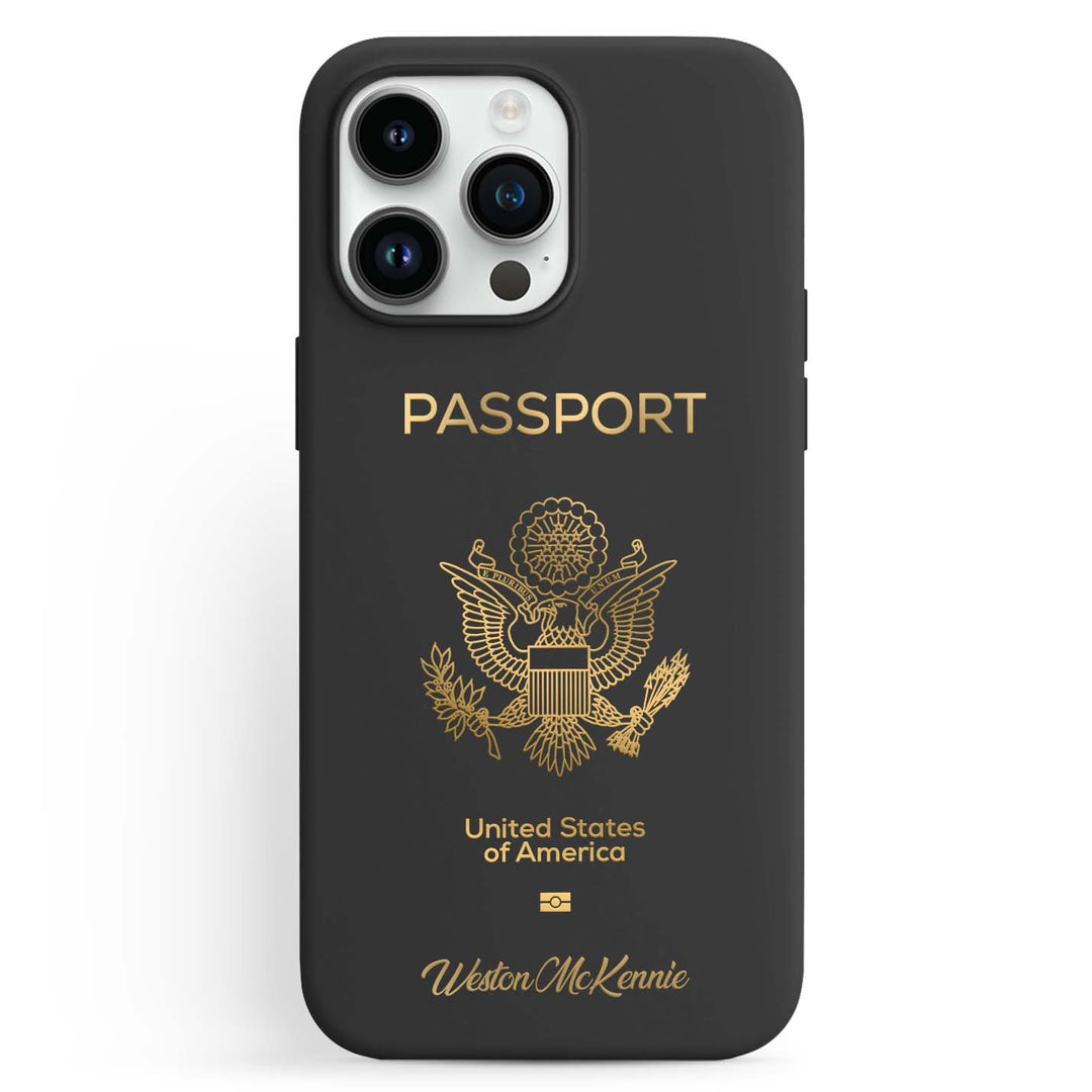 Phone cases with passport