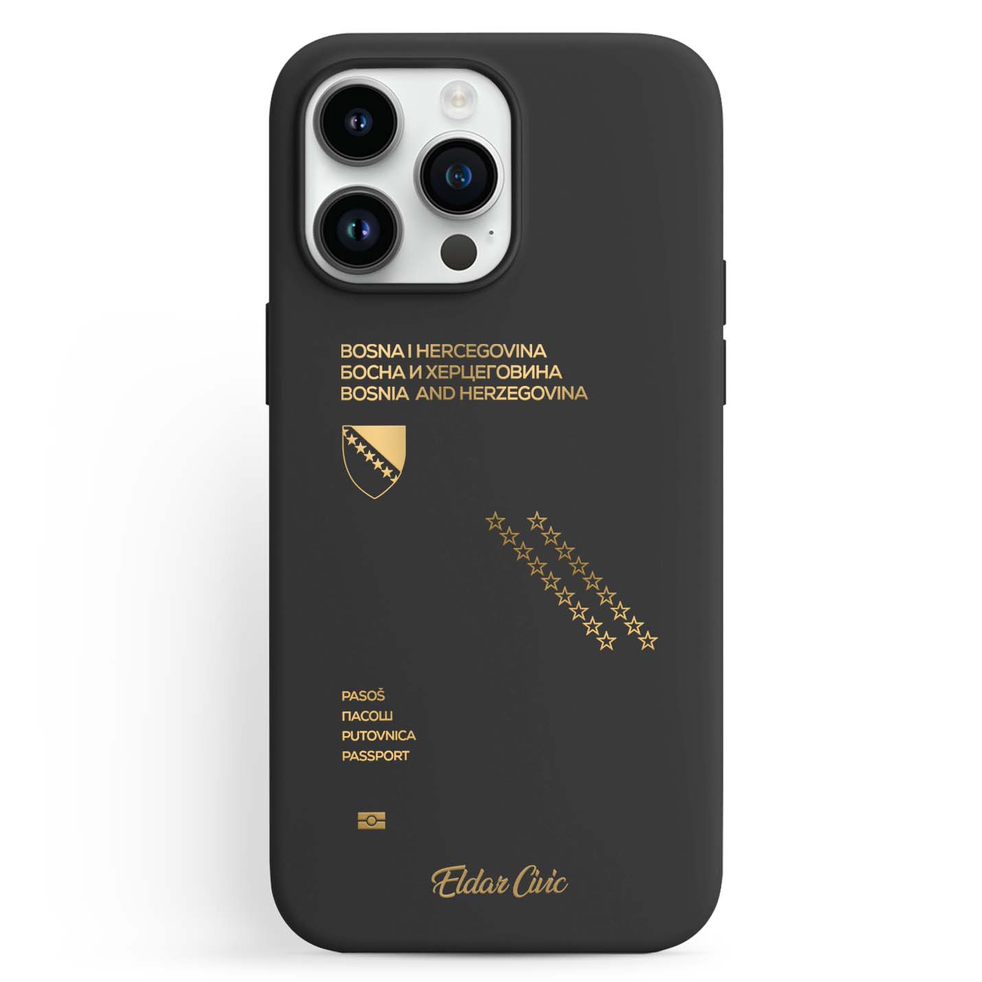 Phone cases with passport Bosnia