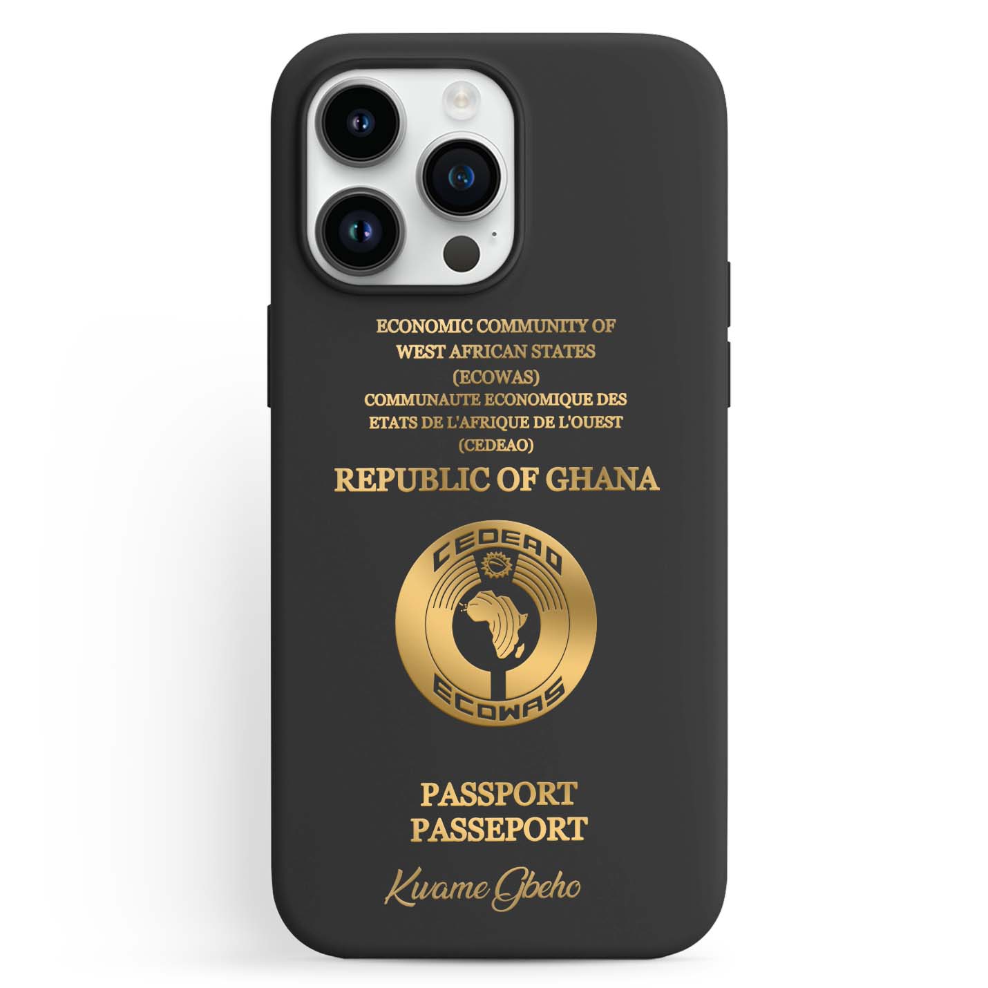 Handyhüllen mit Reisepass - Ghana - 1instaphone