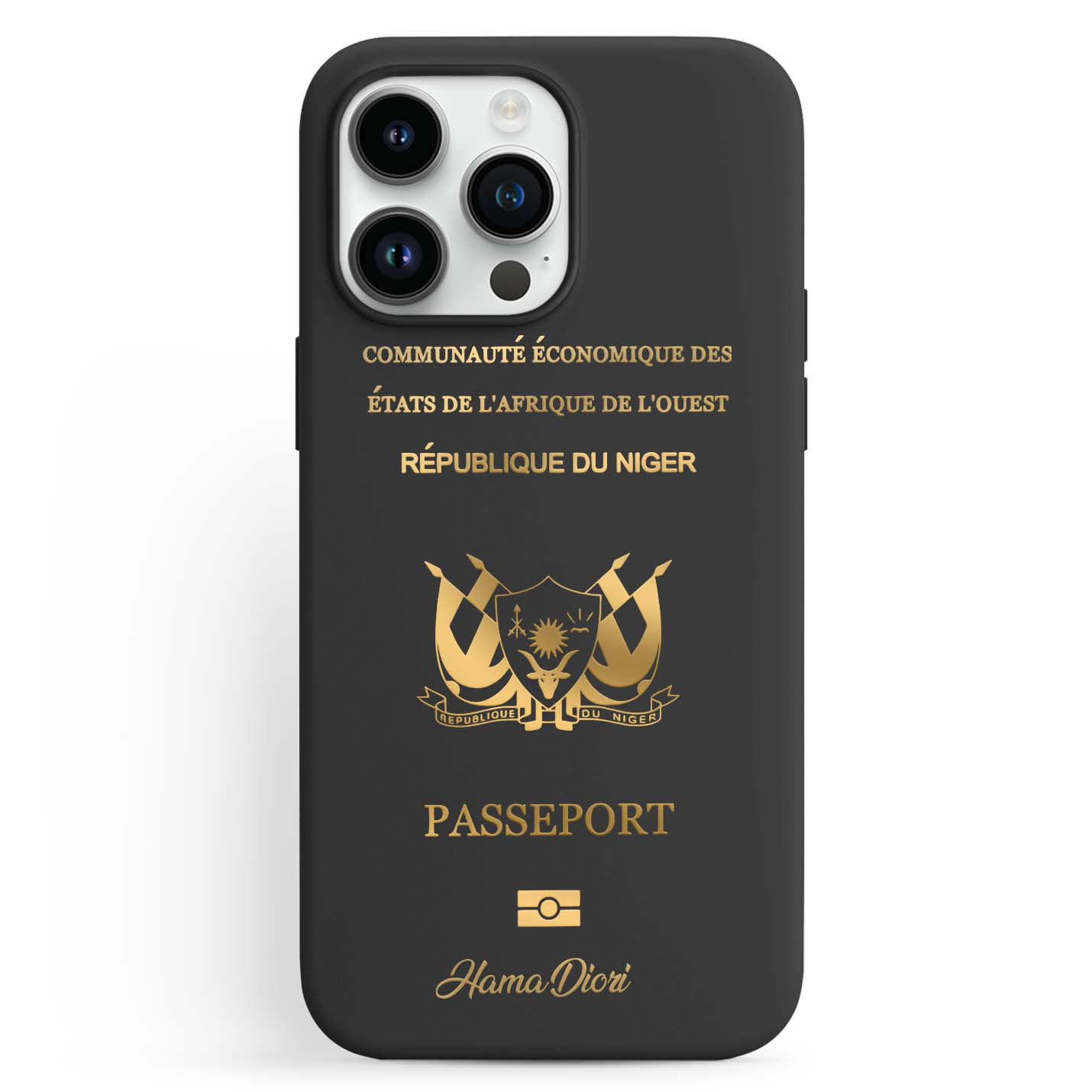 Handyhüllen mit Reisepass - Niger - 1instaphone