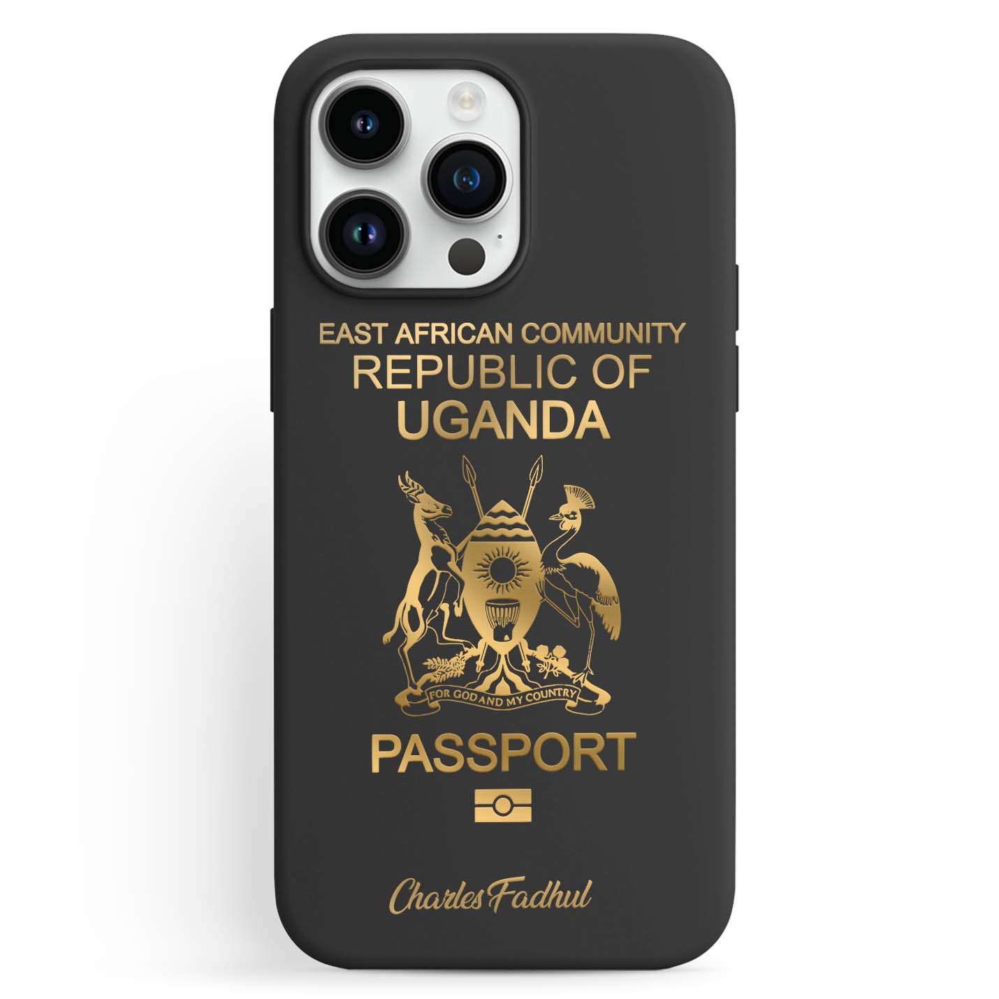 Handyhüllen mit Reisepass - Uganda - 1instaphone