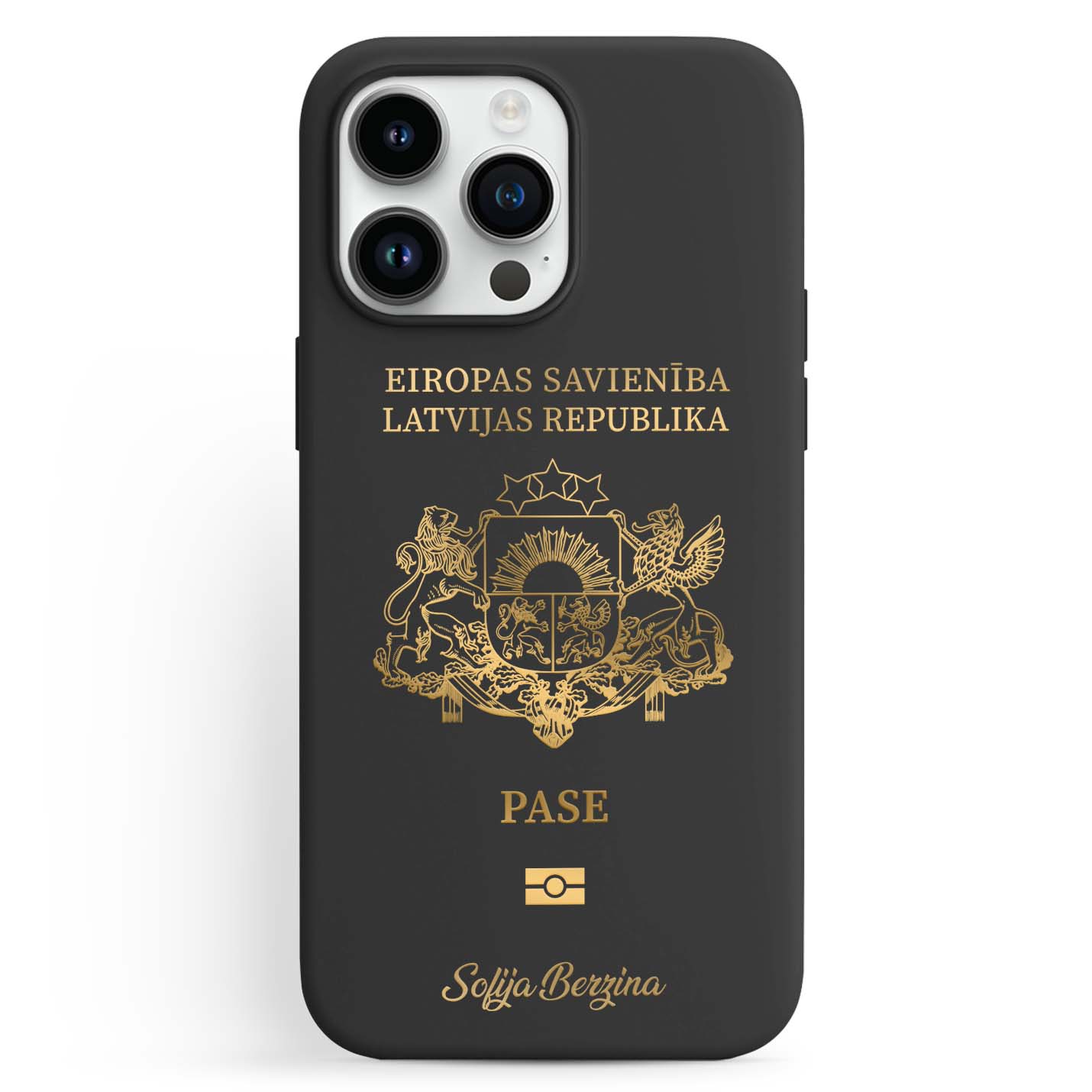 Handyhüllen mit Reisepass - Lettland - 1instaphone