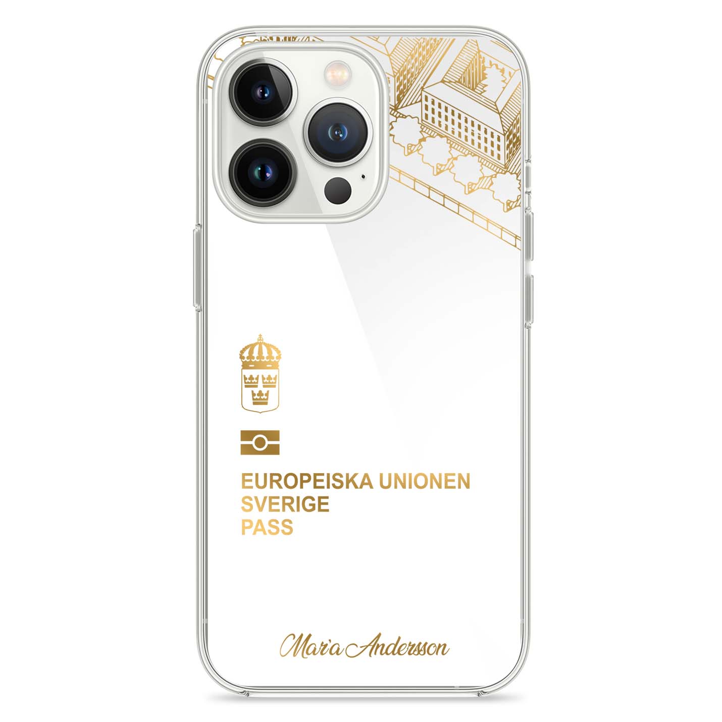 Handyhüllen mit Reisepass - Schweden - 1instaphone