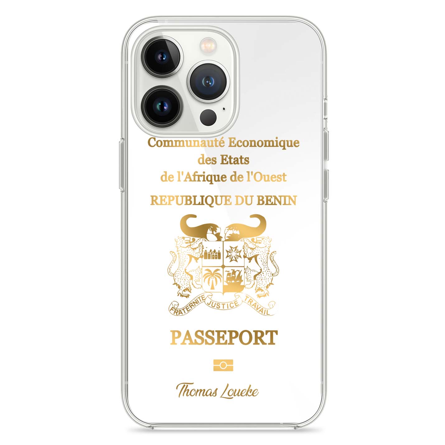 Handyhüllen mit Reisepass - Benin - 1instaphone