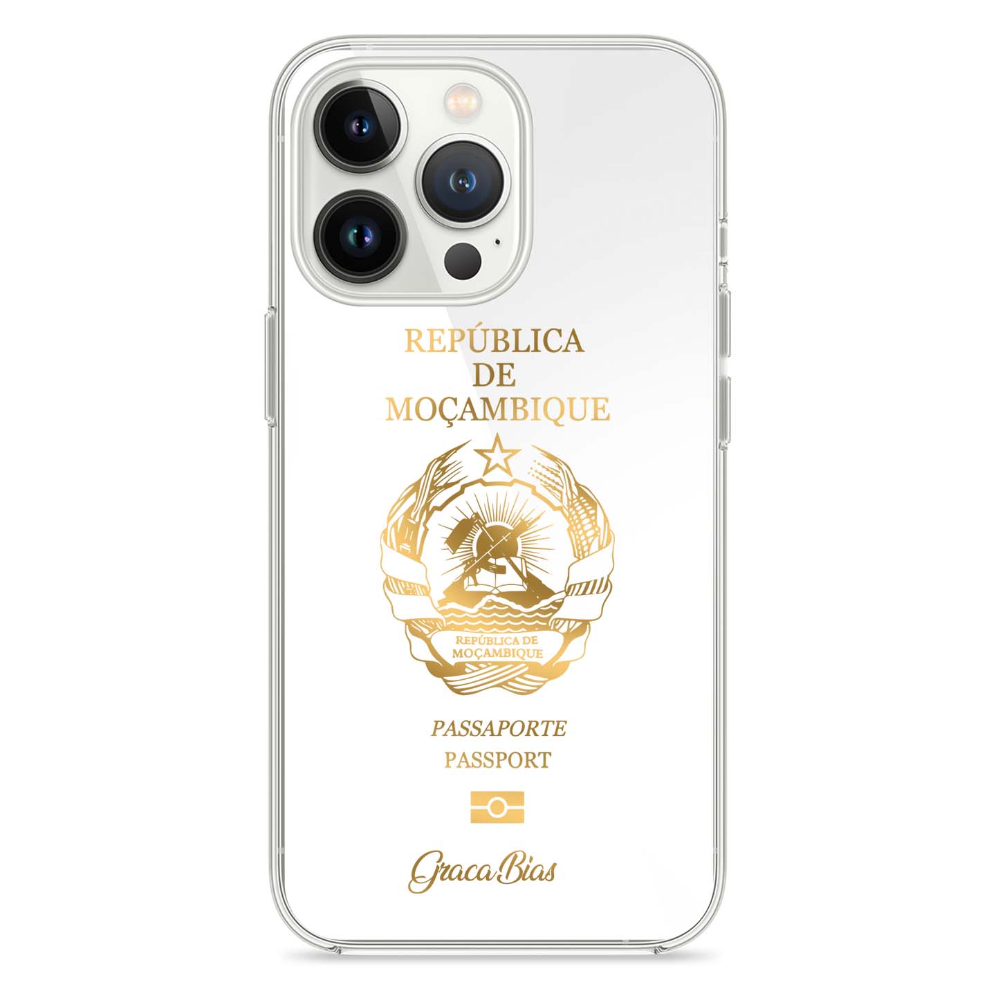Handyhüllen mit Reisepass - Mosambik - 1instaphone