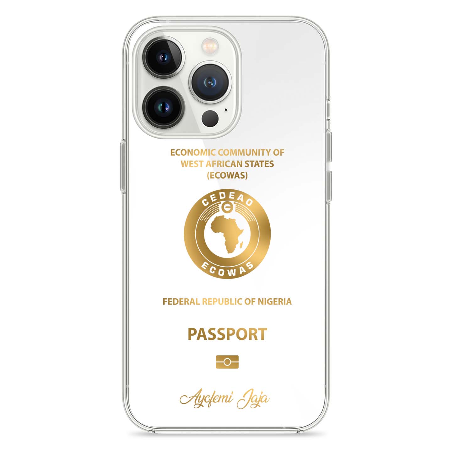 Handyhüllen mit Reisepass - Nigeria - 1instaphone