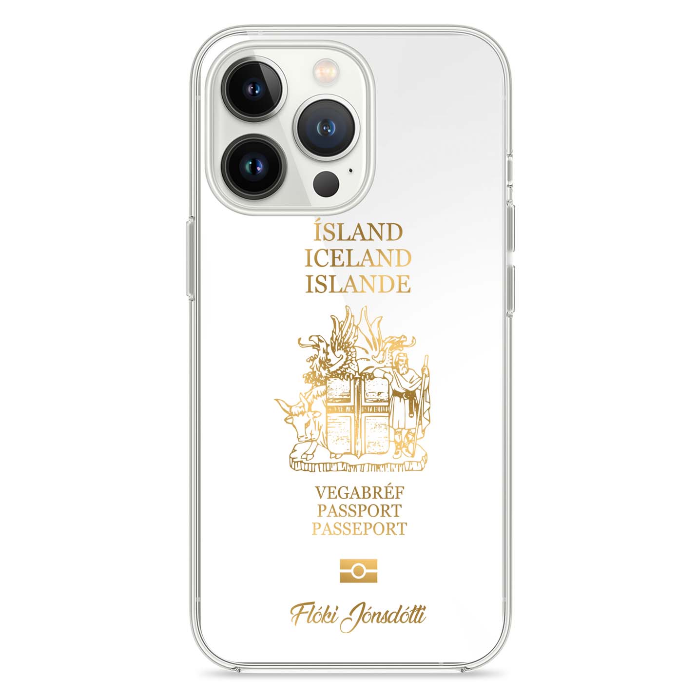 Handyhüllen mit Reisepass - Island - 1instaphone