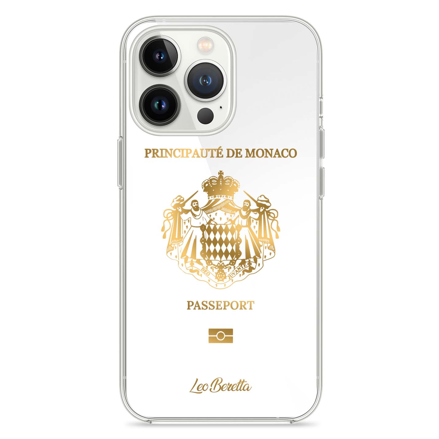 Handyhüllen mit Reisepass - Monaco - 1instaphone