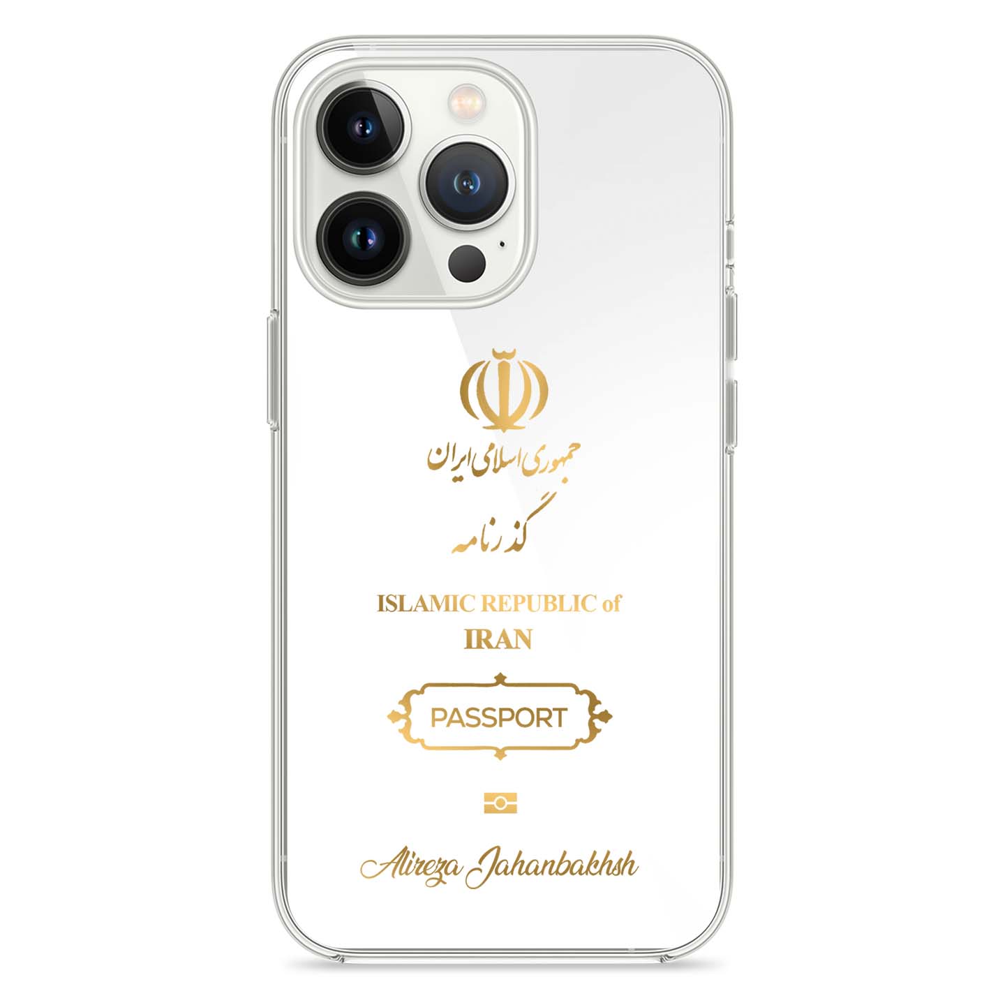 Handyhüllen mit Reisepass - Iran - 1instaphone