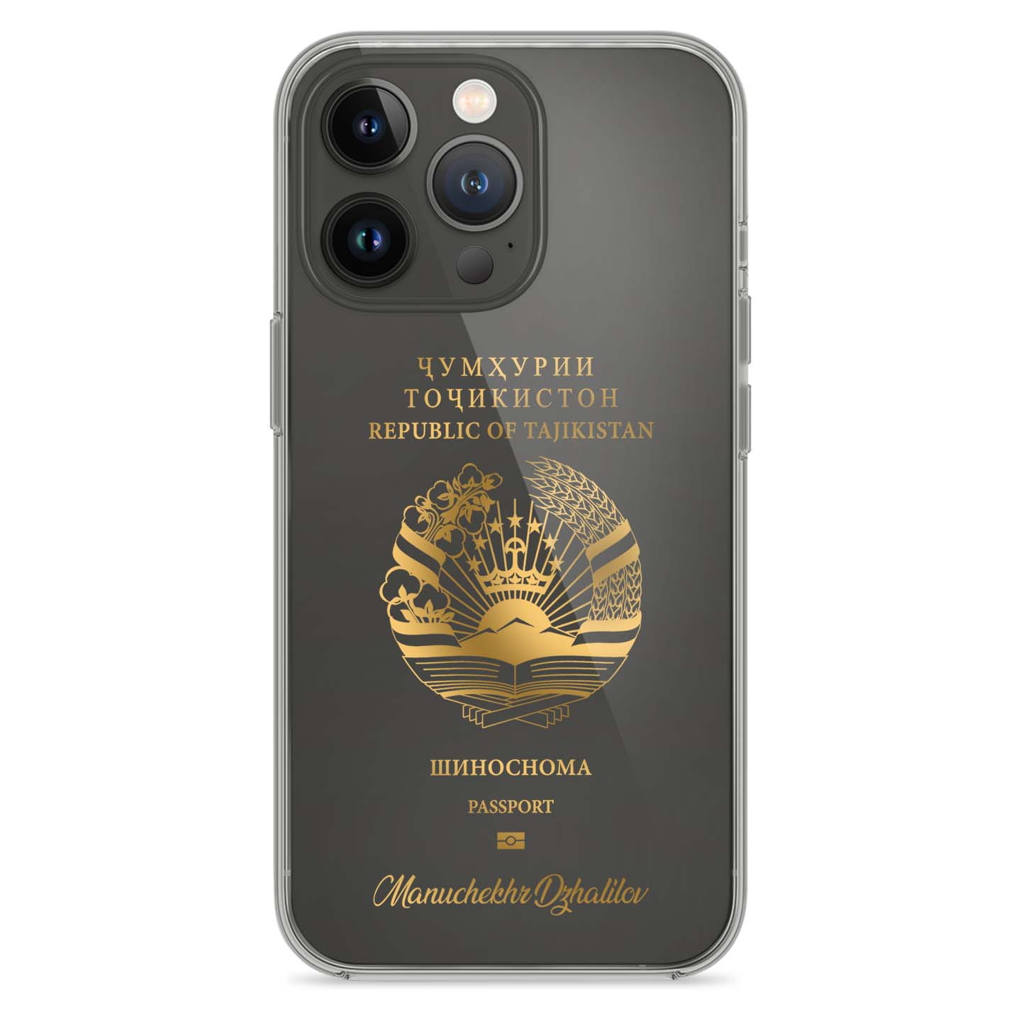 Handyhüllen mit Reisepass - Tadschikistan - 1instaphone