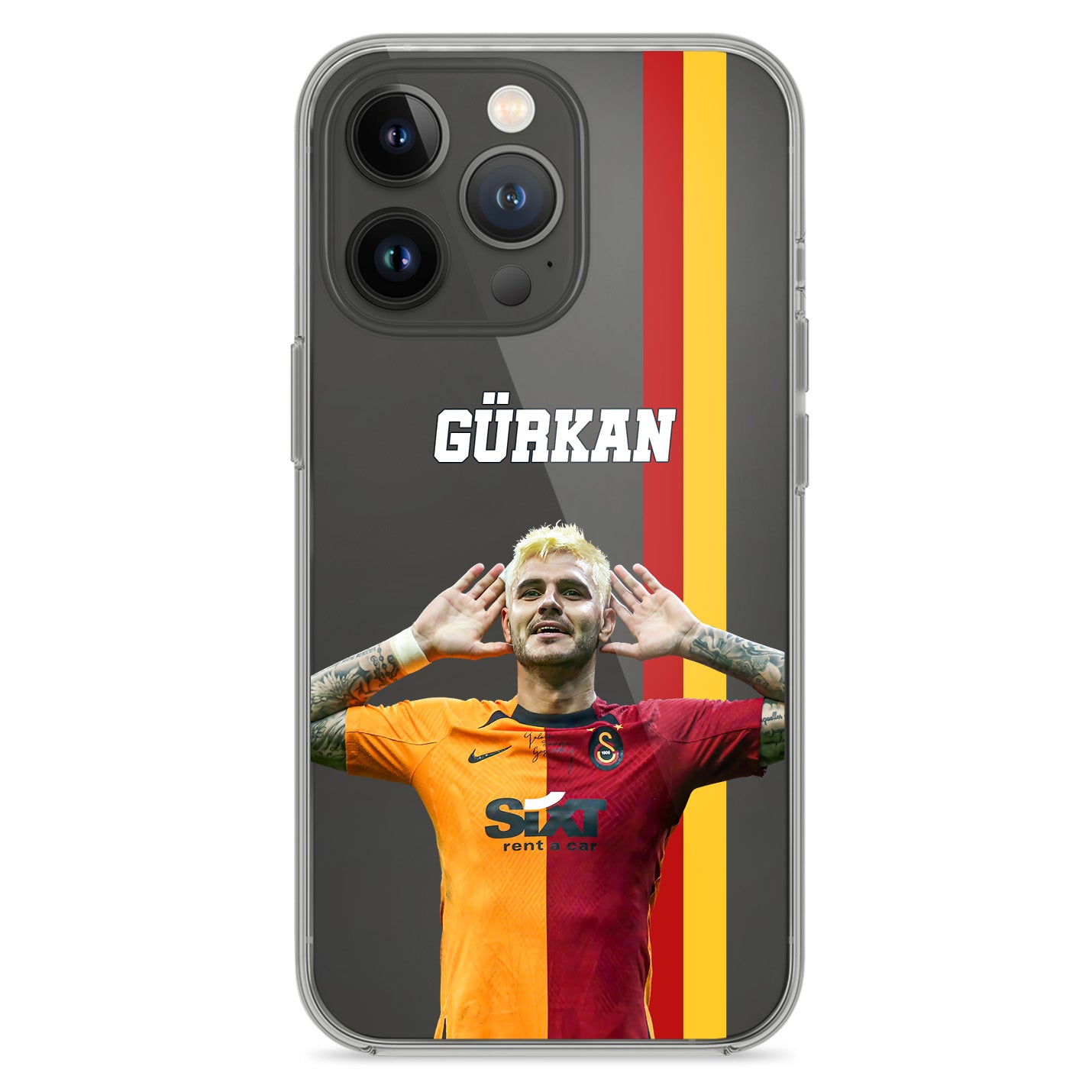 Mauro Icardi Galatasaray Hülle mit Wunschname - 1instaphone