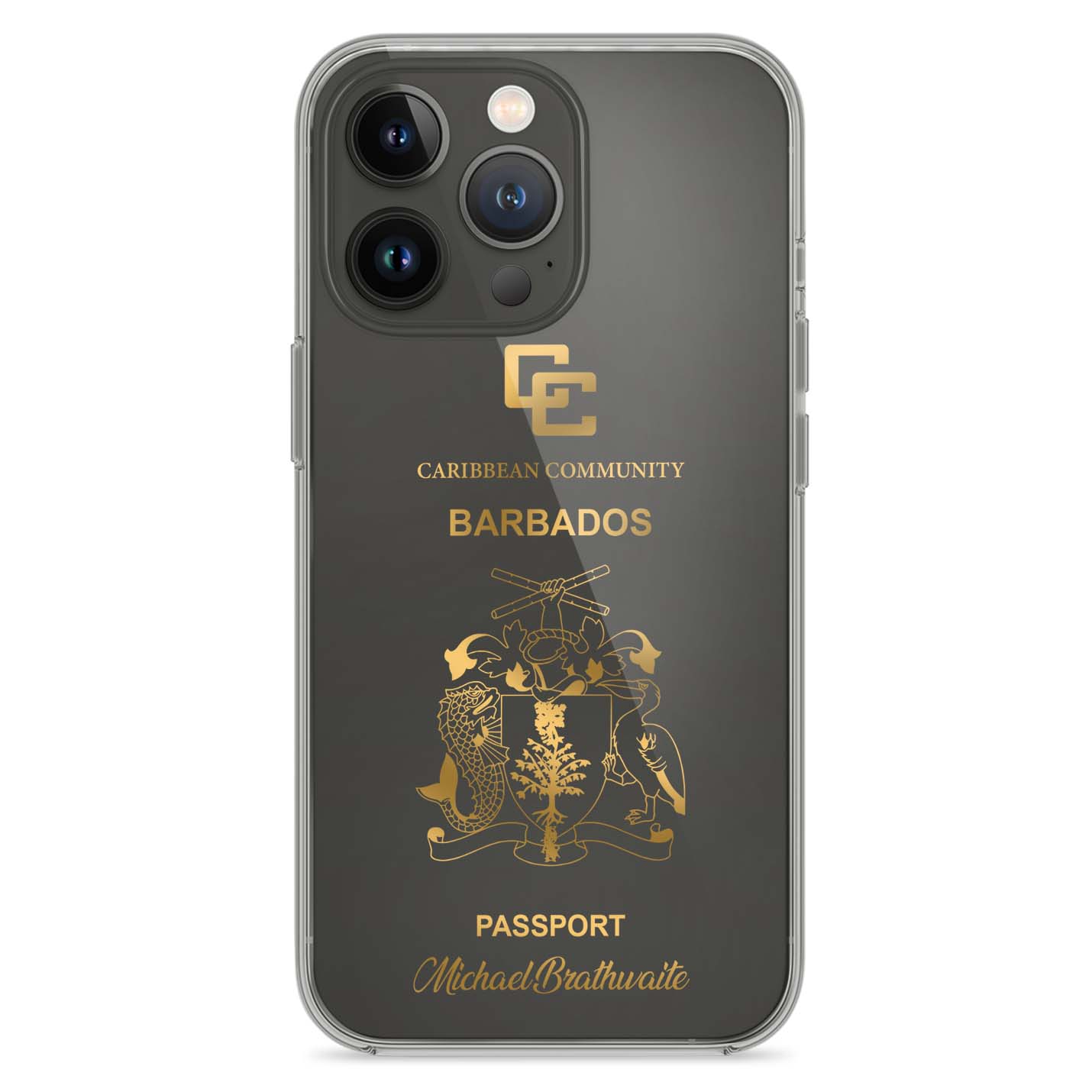 Handyhüllen mit Reisepass - Barbados - 1instaphone