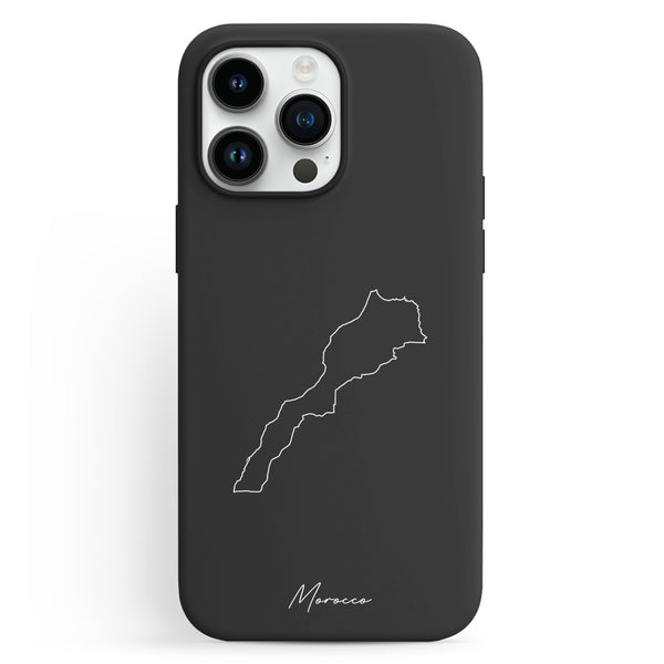 Phone cases with map - Morocco
