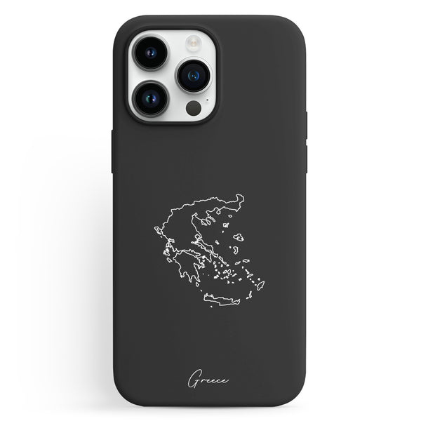 Coques de téléphone avec carte - Grèce