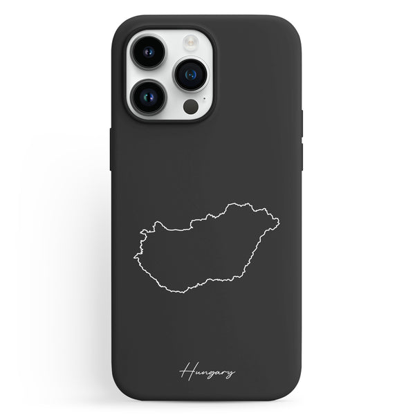 Phone cases with map - Hungary
