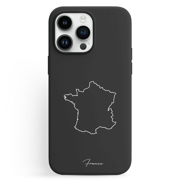 Handyhüllen mit Landkarte - Frankreich
