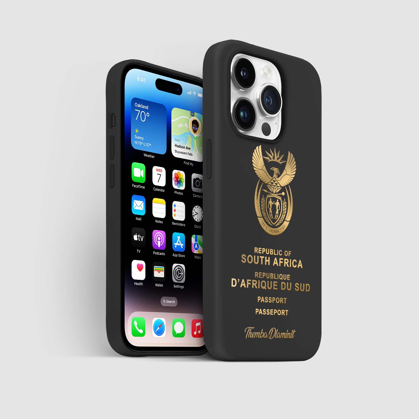 Handyhüllen mit Reisepass - Südafrika - 1instaphone