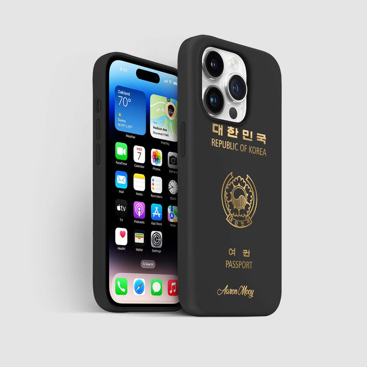 Handyhüllen mit Reisepass - Südkorea - 1instaphone