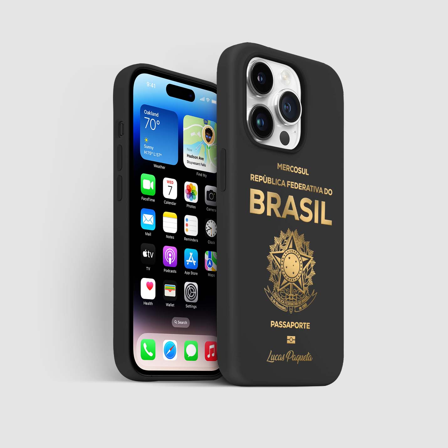Handyhüllen mit Reisepass - Brasilien - 1instaphone