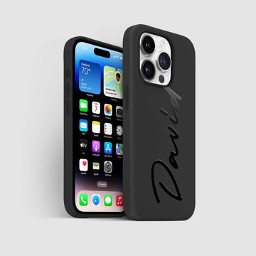 Personalisierte Handyhülle mit Name 3D