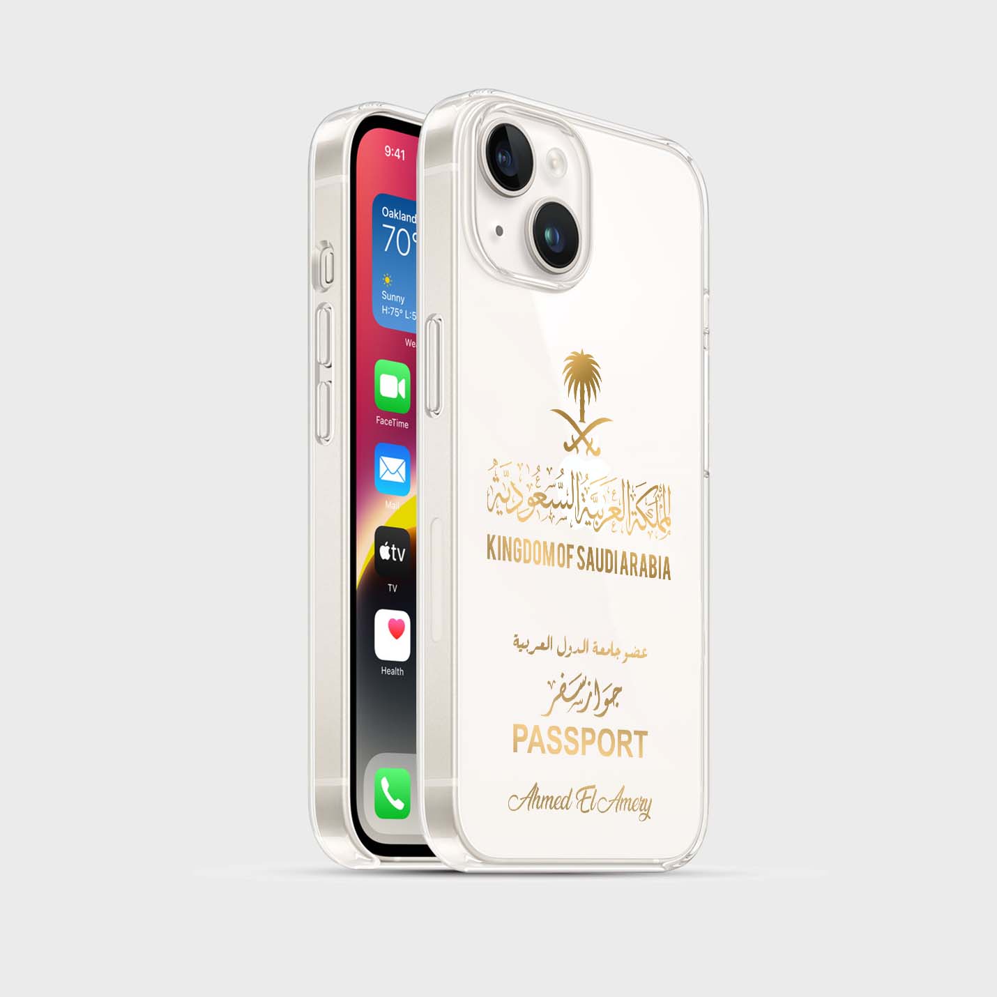 Handyhüllen mit Reisepass - Saudi-Arabien - 1instaphone