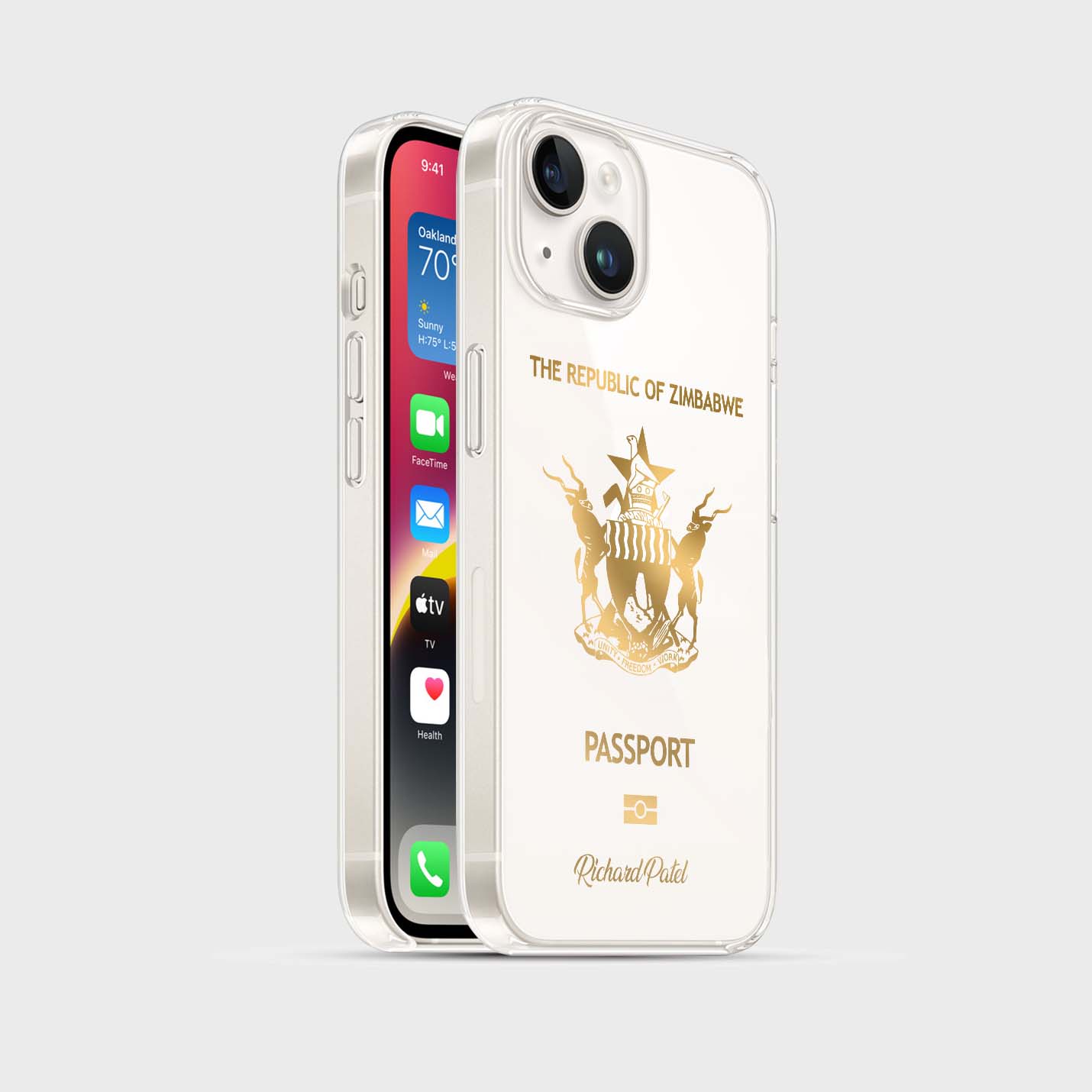 Handyhüllen mit Reisepass - Simbabwe - 1instaphone
