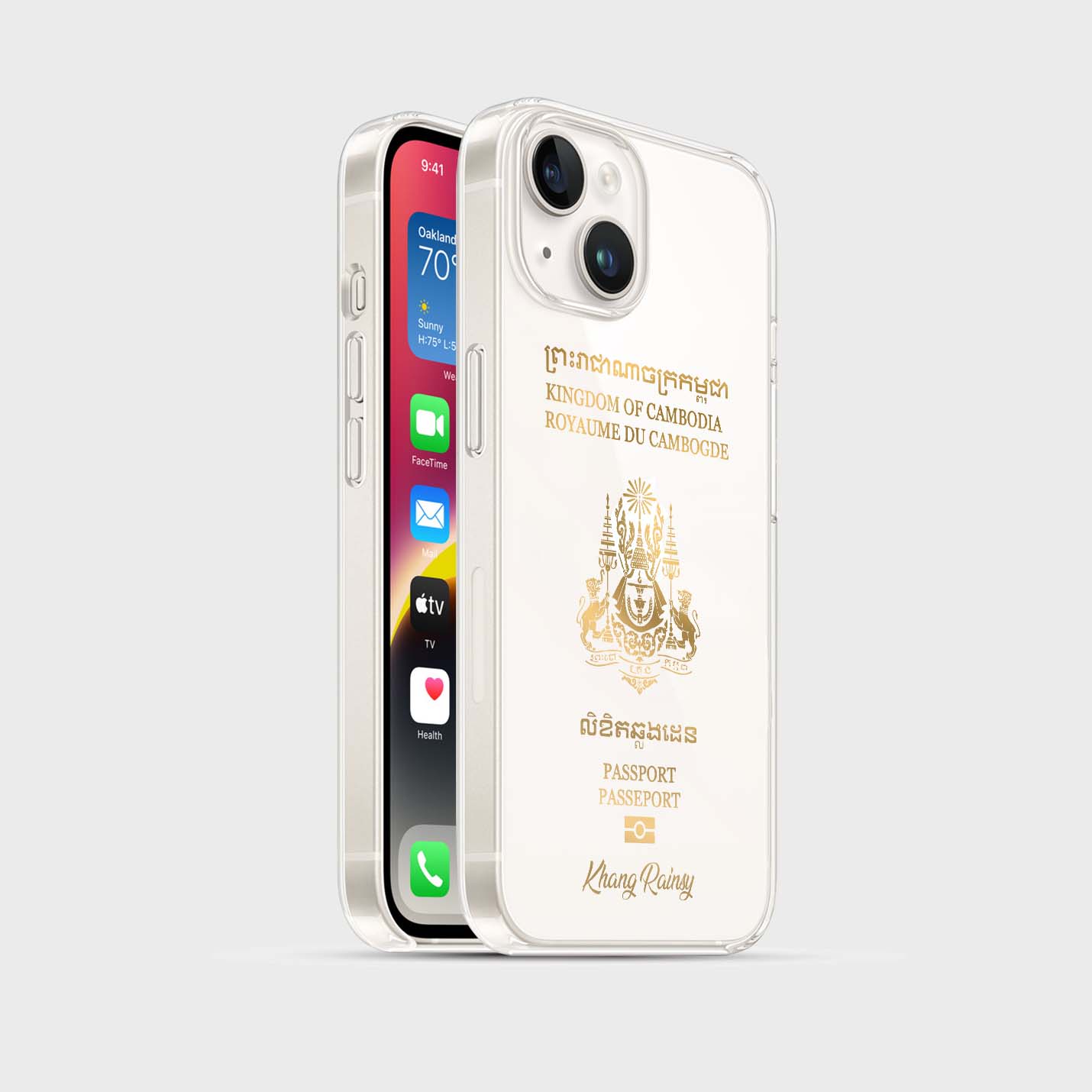 Handyhüllen mit Reisepass - Kambodscha - 1instaphone