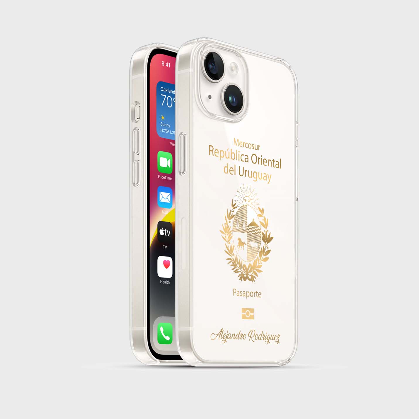 Handyhüllen mit Reisepass - Uruguay - 1instaphone