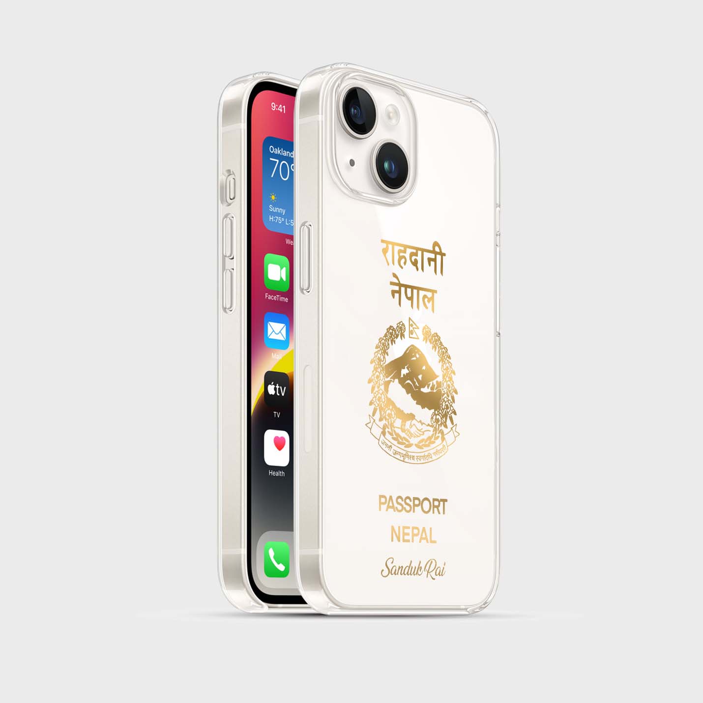 Handyhüllen mit Reisepass - Nepal - 1instaphone