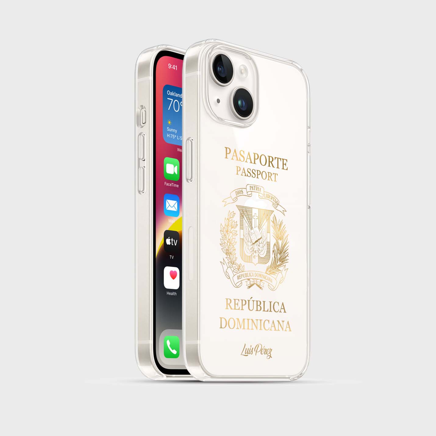 Handyhüllen mit Reisepass - Dominikanische Republik - 1instaphone