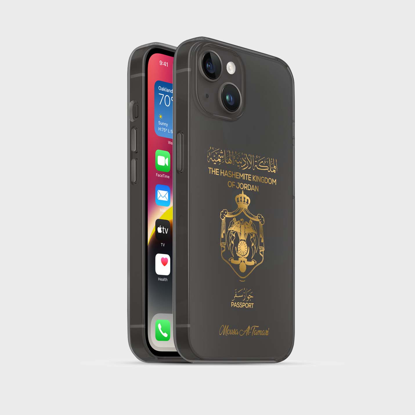 Handyhüllen mit Reisepass - Jordanien - 1instaphone