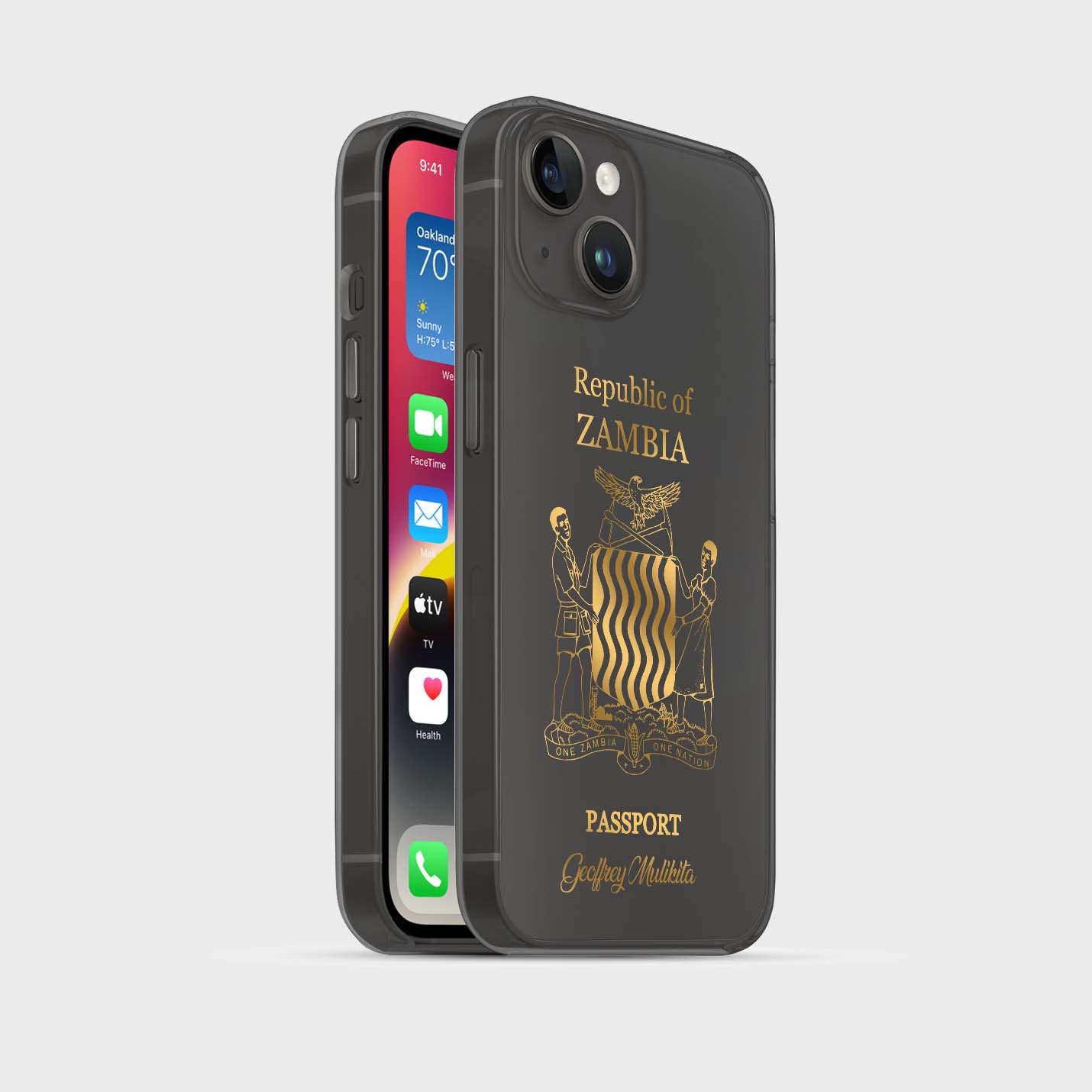 Handyhüllen mit Reisepass - Sambia - 1instaphone