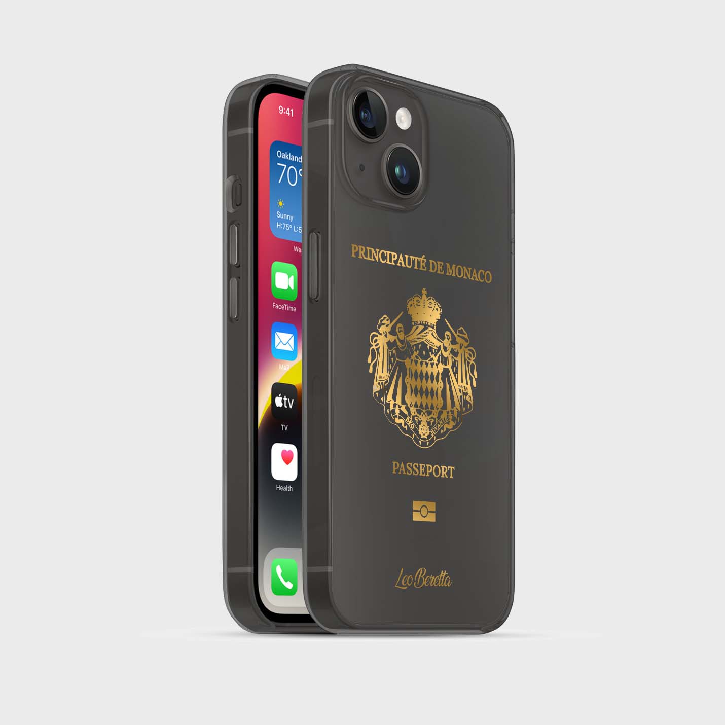 Handyhüllen mit Reisepass - Monaco - 1instaphone